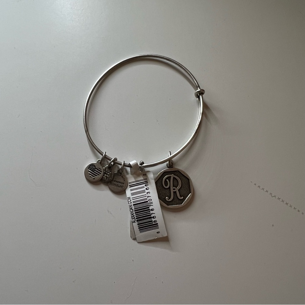 NWT - Alex & Ani “R” Initial Bracelet - Picture 10 of 13